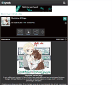 Tablet Screenshot of hermioneanddrago.skyrock.com