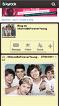 Mobile Screenshot of iwannabeforeveryoung.skyrock.com