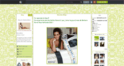 Desktop Screenshot of missfrancemalikamenard.skyrock.com