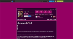 Desktop Screenshot of mananedu76.skyrock.com