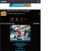 Tablet Screenshot of hockeyskate.skyrock.com