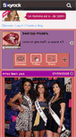 Mobile Screenshot of glamourousmodels.skyrock.com