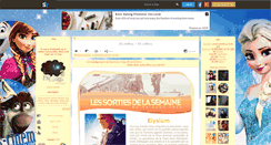 Desktop Screenshot of actus-cinema.skyrock.com