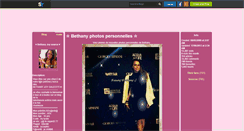 Desktop Screenshot of beauty-bethany-j.skyrock.com