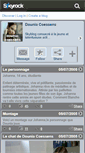 Mobile Screenshot of dounia-coessens.skyrock.com