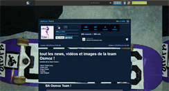 Desktop Screenshot of osmoz-team.skyrock.com