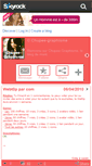 Mobile Screenshot of chupee-graphisme.skyrock.com