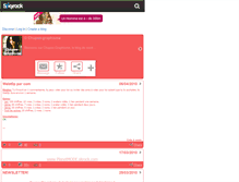 Tablet Screenshot of chupee-graphisme.skyrock.com