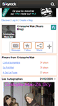 Mobile Screenshot of cristophe-mae-zik.skyrock.com