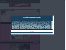 Tablet Screenshot of lelysargente.skyrock.com