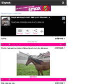 Tablet Screenshot of chevaux-de-reves-x00x.skyrock.com