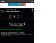 Tablet Screenshot of demoniak-officiel.skyrock.com