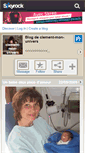 Mobile Screenshot of clement-mon-univers.skyrock.com