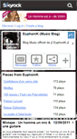 Mobile Screenshot of euphonik-officiel.skyrock.com