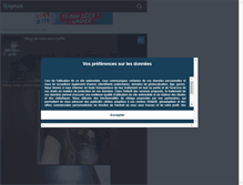 Tablet Screenshot of mlle-tess-jkiffe.skyrock.com