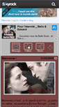 Mobile Screenshot of edward-bella-fics.skyrock.com