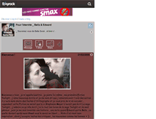 Tablet Screenshot of edward-bella-fics.skyrock.com