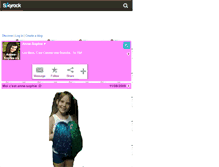 Tablet Screenshot of annee-sophie-x3.skyrock.com
