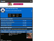 Tablet Screenshot of funky-maestro.skyrock.com