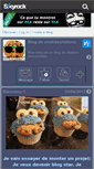 Mobile Screenshot of cookiescitations.skyrock.com