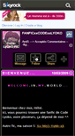 Mobile Screenshot of code-lyoko-fic.skyrock.com