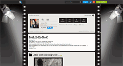 Desktop Screenshot of melie-et-nox.skyrock.com