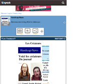 Tablet Screenshot of handicap-news.skyrock.com