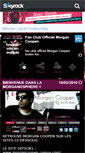 Mobile Screenshot of fanclub-officiel-morgan.skyrock.com