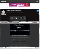 Tablet Screenshot of etrange-x-paranormal.skyrock.com