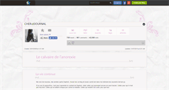 Desktop Screenshot of cherxj0ournal.skyrock.com