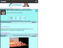 Tablet Screenshot of espace-corps-et-scene.skyrock.com