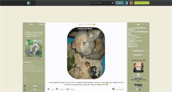 Desktop Screenshot of amours-de-lapins.skyrock.com