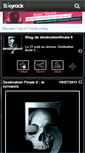 Mobile Screenshot of destinationfinale-5.skyrock.com