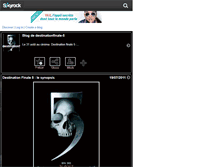 Tablet Screenshot of destinationfinale-5.skyrock.com