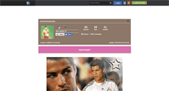 Desktop Screenshot of fictioncristianoronaldo.skyrock.com