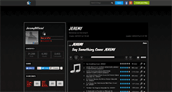 Desktop Screenshot of jeremyofficial.skyrock.com