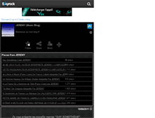 Tablet Screenshot of jeremyofficial.skyrock.com