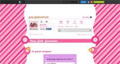 Desktop Screenshot of girl-generation.skyrock.com