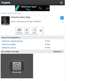 Tablet Screenshot of golden-flow.skyrock.com