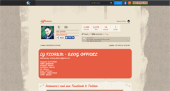 Desktop Screenshot of djflorum.skyrock.com