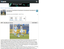 Tablet Screenshot of foot-feminin10.skyrock.com