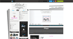 Desktop Screenshot of ichigo-et-chantilly.skyrock.com