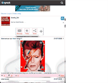 Tablet Screenshot of fandebowie04.skyrock.com