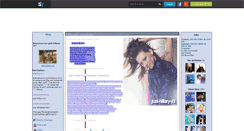 Desktop Screenshot of just-hillary-x3.skyrock.com