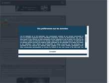 Tablet Screenshot of mlle-jo.skyrock.com