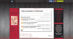 Desktop Screenshot of laparfumerie.skyrock.com