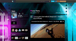 Desktop Screenshot of matts.skyrock.com