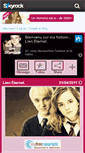 Mobile Screenshot of dh-dramione.skyrock.com