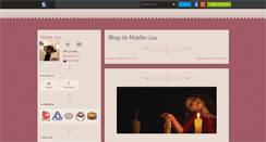 Desktop Screenshot of mzelle-juu.skyrock.com