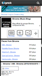 Mobile Screenshot of binome-officiel.skyrock.com